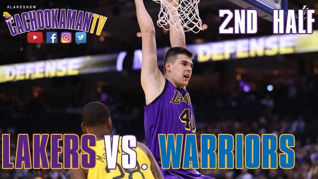 2nd Half Team Highlights - Lakers vs. Warriors - December 25, 2018