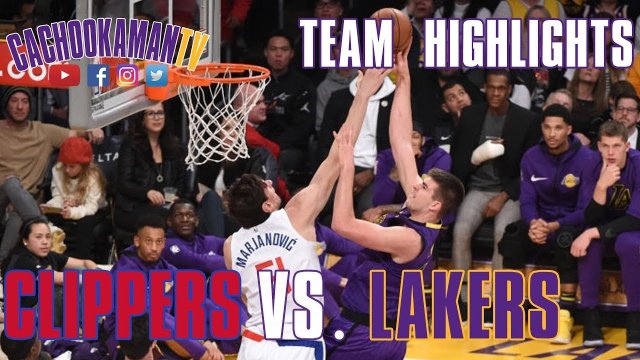 Team Highlights - Clippers vs. Lakers - December 28, 2018