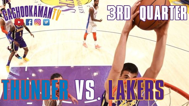 3rd Quarter Team Highlights - Thunder vs. Lakers - January 2, 2019