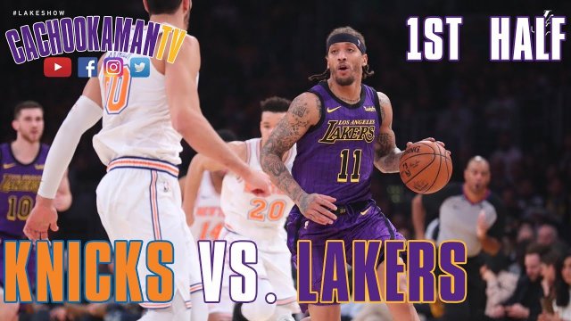 1st Half Team Highlights - Knicks vs. Lakers - January 4, 2019