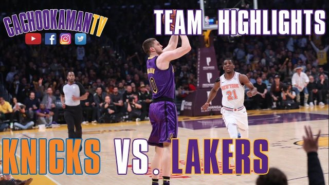 Team Highlights - Knicks vs. Lakers - January 4, 2019