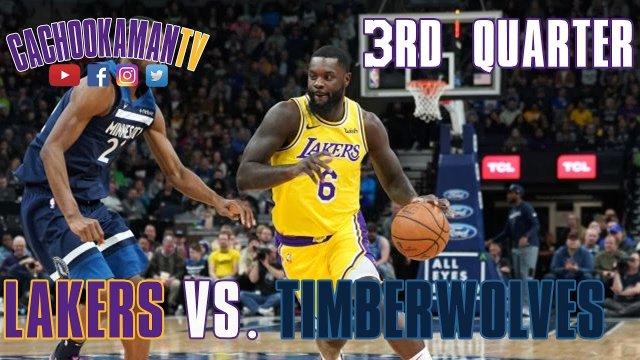 3rd Quarter Team Highlights - Lakers vs. Timberwolves - January 6, 2019