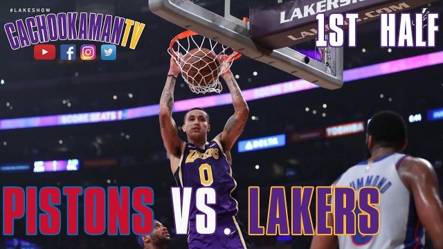 1st Half Team Highlights - Pistons vs. Lakers - January 9, 2019