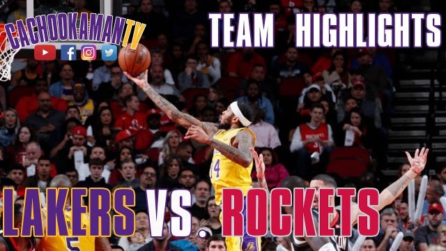Team Highlights - Lakers vs. Rockets - January 19, 2019