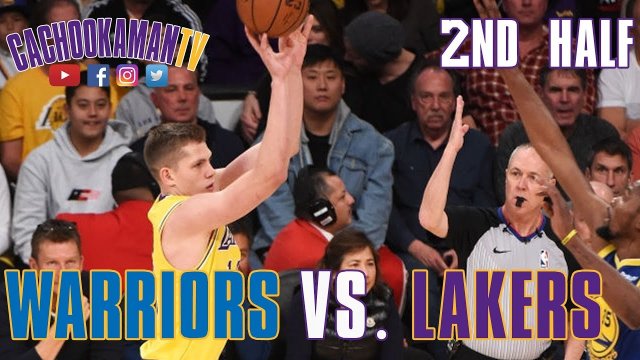 2nd Half Team Highlights - Warriors vs. Lakers - January 21, 2019
