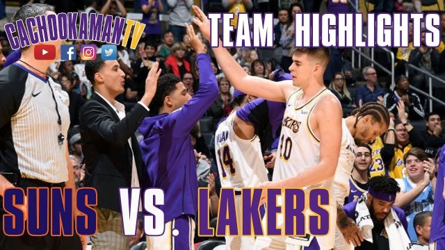 Team Highlights - Suns vs. Lakers - January 27, 2019