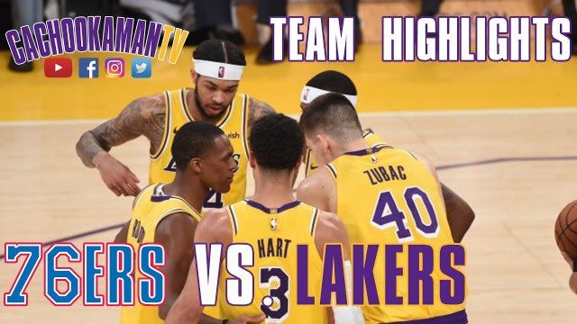 Team Highlights - 76ers vs. Lakers - January 29, 2019