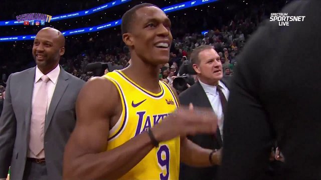 Rajon Rondo Game Winning Buzzer Beater - Lakers vs. Celtics - February 7, 2019