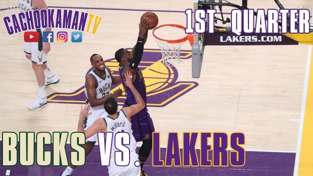 1st Quarter Team Highlights - Bucks vs. Lakers - March 1, 2019