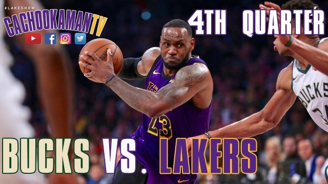 4th Quarter Team Highlights - Bucks vs. Lakers - March 1, 2019