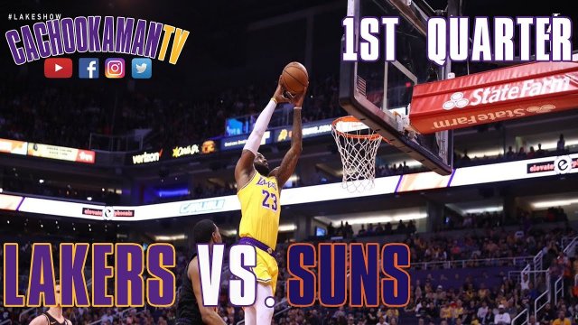 1st Quarter Team Highlights - Lakers vs. Suns - March 2, 2019