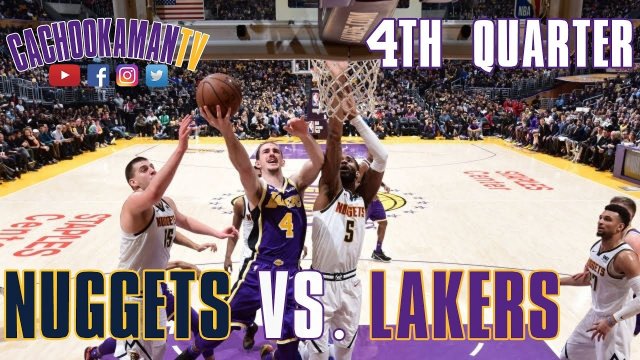 4th Quarter Team Highlights - Nuggets vs. Lakers - March 6, 2019