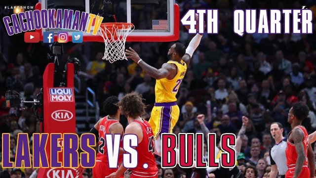 4th Quarter Team Highlights - Lakers vs. Bulls - March 12, 2019