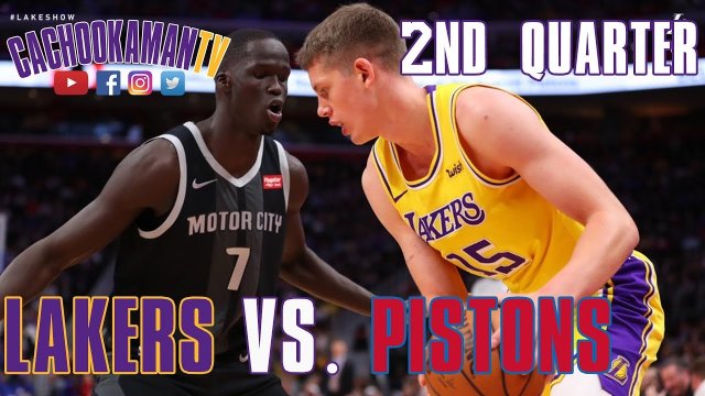 2nd Quarter Team Highlights - Lakers vs. Pistons - March 15, 2019