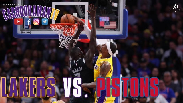 Kentavious Caldwell-Pope Posterizes Thon Maker - Lakers vs. Pistons - March 15, 2019