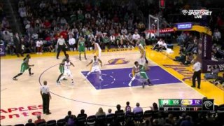February 22, 2015 - Celtics vs. Lakers - Overtime Team Highlights