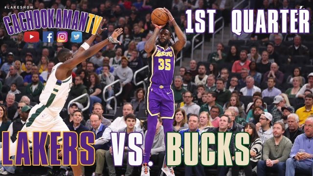 1st Quarter Team Highlights - Lakers vs. Bucks - March 19, 2019