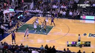 February 25, 2015 - Lakers vs. Jazz - Team Highlights