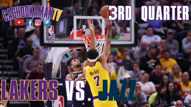 3rd Quarter Team Highlights - Lakers vs. Jazz - March 27, 2019