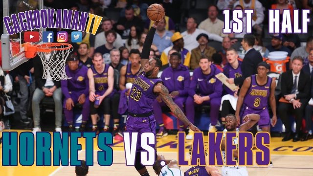 1st Half Team Highlights - Hornets vs. Lakers - March 29, 2019