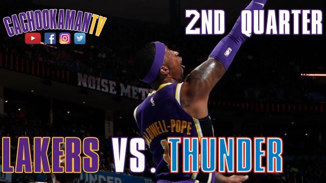2nd Quarter Team Highlights - Lakers vs. Thunder - April 2, 2019