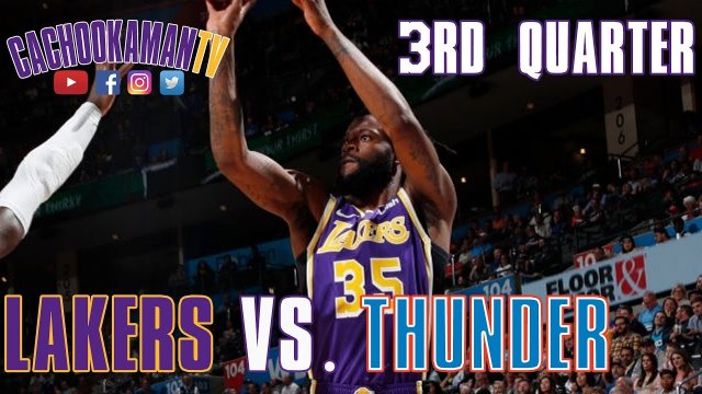3rd Quarter Team Highlights - Lakers vs. Thunder - April 2, 2019