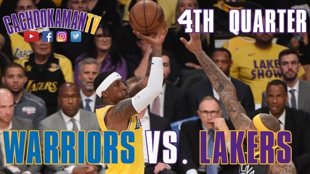 4th Quarter Team Highlights - Warriors vs. Lakers - April 4, 2019