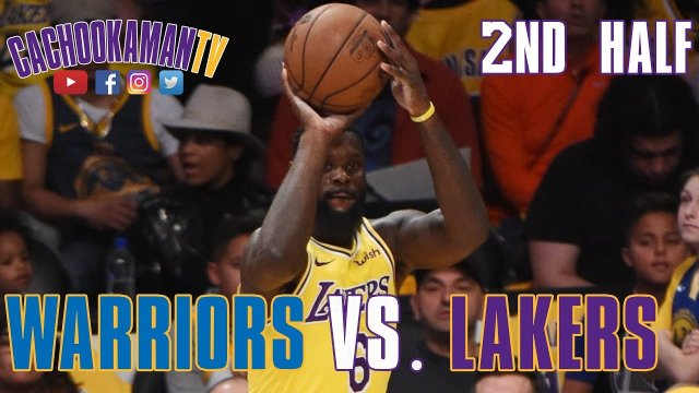 2nd Half Team Highlights - Warriors vs. Lakers - April 4, 2019