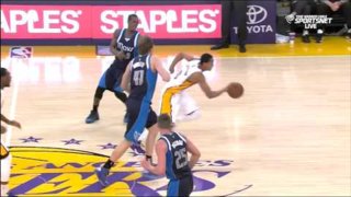 March 8, 2015 - Mavericks vs. Lakers - Jordan Clarkson Driving Dunk