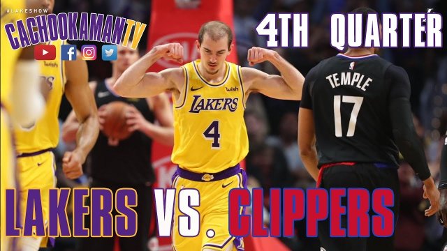 4th Quarter Team Highlights - Lakers vs. Clippers - April 5, 2019