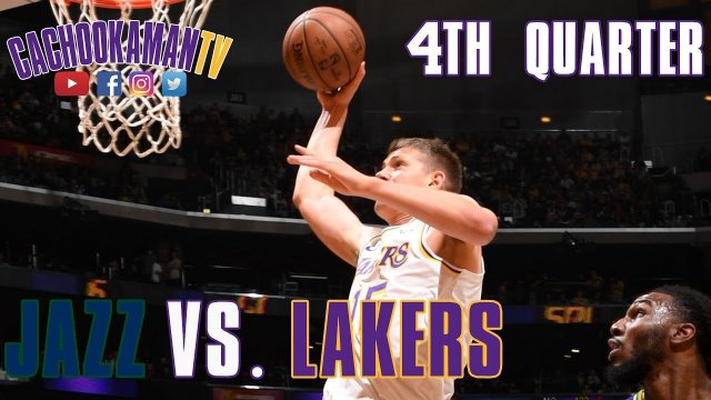 4th Quarter Team Highlights - Jazz vs. Lakers - April 7, 2019