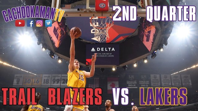 2nd Quarter Team Highlights - Trail Blazers vs. Lakers - April 9, 2019