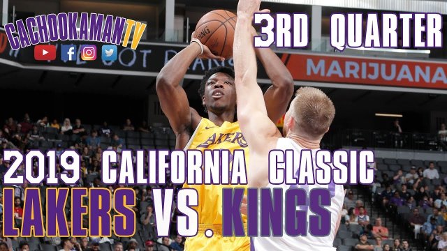 3rd Quarter Team Highlights - Lakers vs. Kings - 2019 California Classic - July 3, 2019