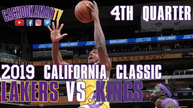 4th Quarter Team Highlights - Lakers vs. Kings - 2019 California Classic - July 3, 2019