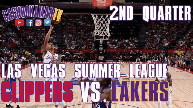 2nd Quarter Team Highlights - Clippers vs. Lakers - Las Vegas Summer League - July 6, 2019