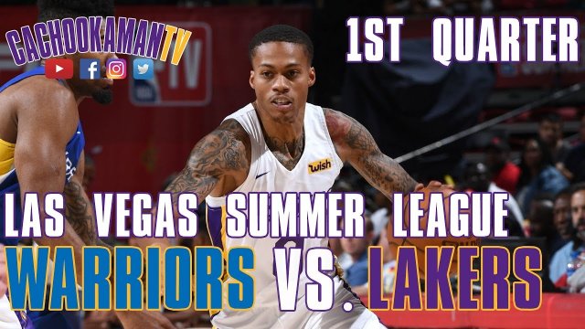 1st Quarter Team Highlights - Warriors vs. Lakers - Las Vegas Summer League - July 8, 2019