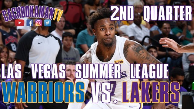 2nd Quarter Team Highlights - Warriors vs. Lakers - Las Vegas Summer League - July 8, 2019