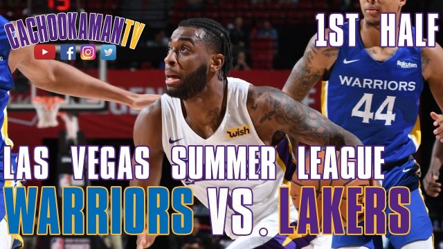 1st Half Team Highlights - Warriors vs. Lakers - Las Vegas Summer League - July 8, 2019