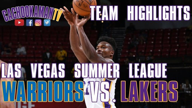 Team Highlights - Warriors vs. Lakers - Las Vegas Summer League - July 8, 2019