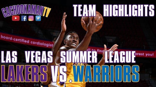 Team Highlights - Lakers vs. Warriors - Las Vegas Summer League - July 12, 2019