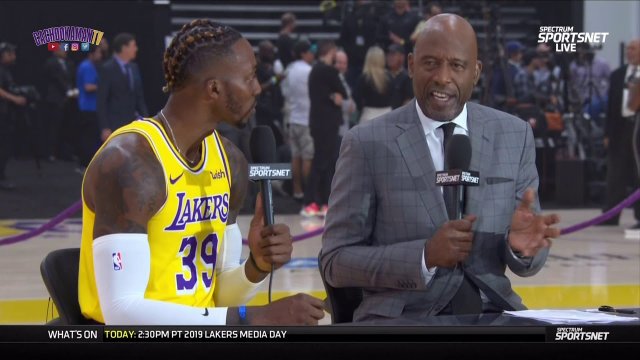 Dwight Howard Interview - 2019 Lakers Media Day - September 27, 2019