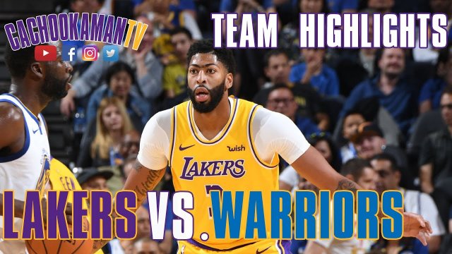 Team Highlights - Lakers vs. Warriors - October 5, 2019