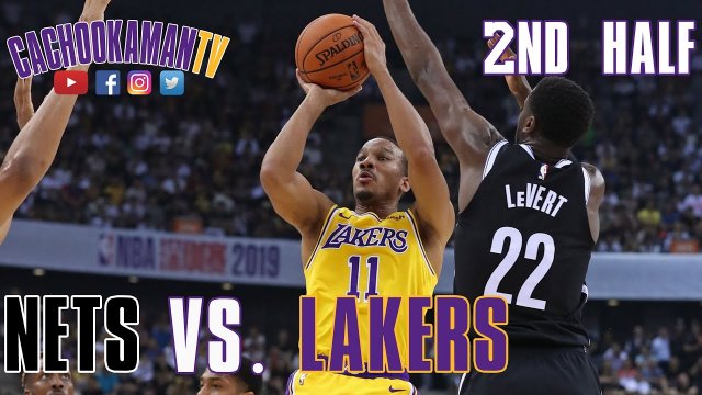 2nd Half Team Highlights - Nets vs. Lakers - October 12, 2019