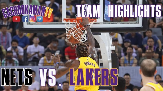 Team Highlights - Nets vs. Lakers - October 12, 2019