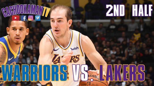 2nd Half Team Highlights - Warriors vs. Lakers - October 16, 2019