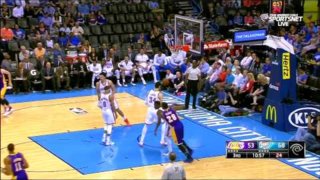 March 24, 2015 - Lakers vs. Thunder - Team Highlights