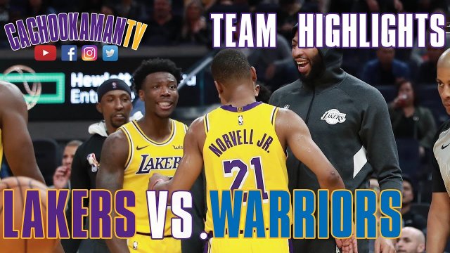 Team Highlights - Lakers vs. Warriors - October 18, 2019