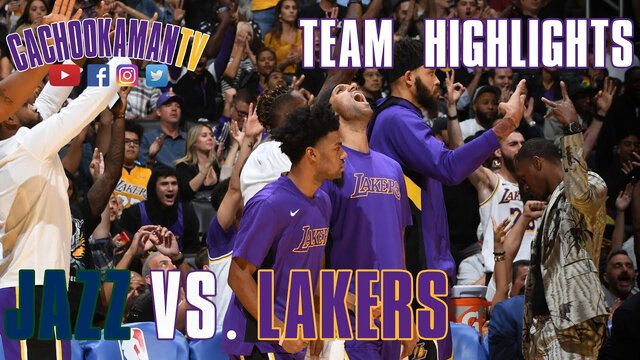 Team Highlights - Jazz vs. Lakers - October 25, 2019