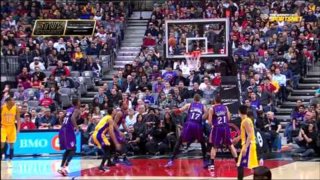March 27, 2015 - Lakers vs. Raptors - Team Highlights