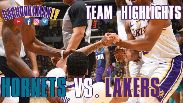 Team Highlights - Hornets vs. Lakers - October 27, 2019